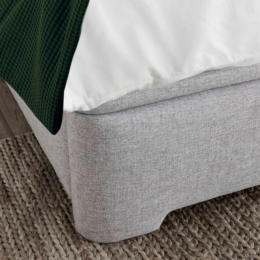 Appleby Light Grey Ottoman Bed Happy Beds