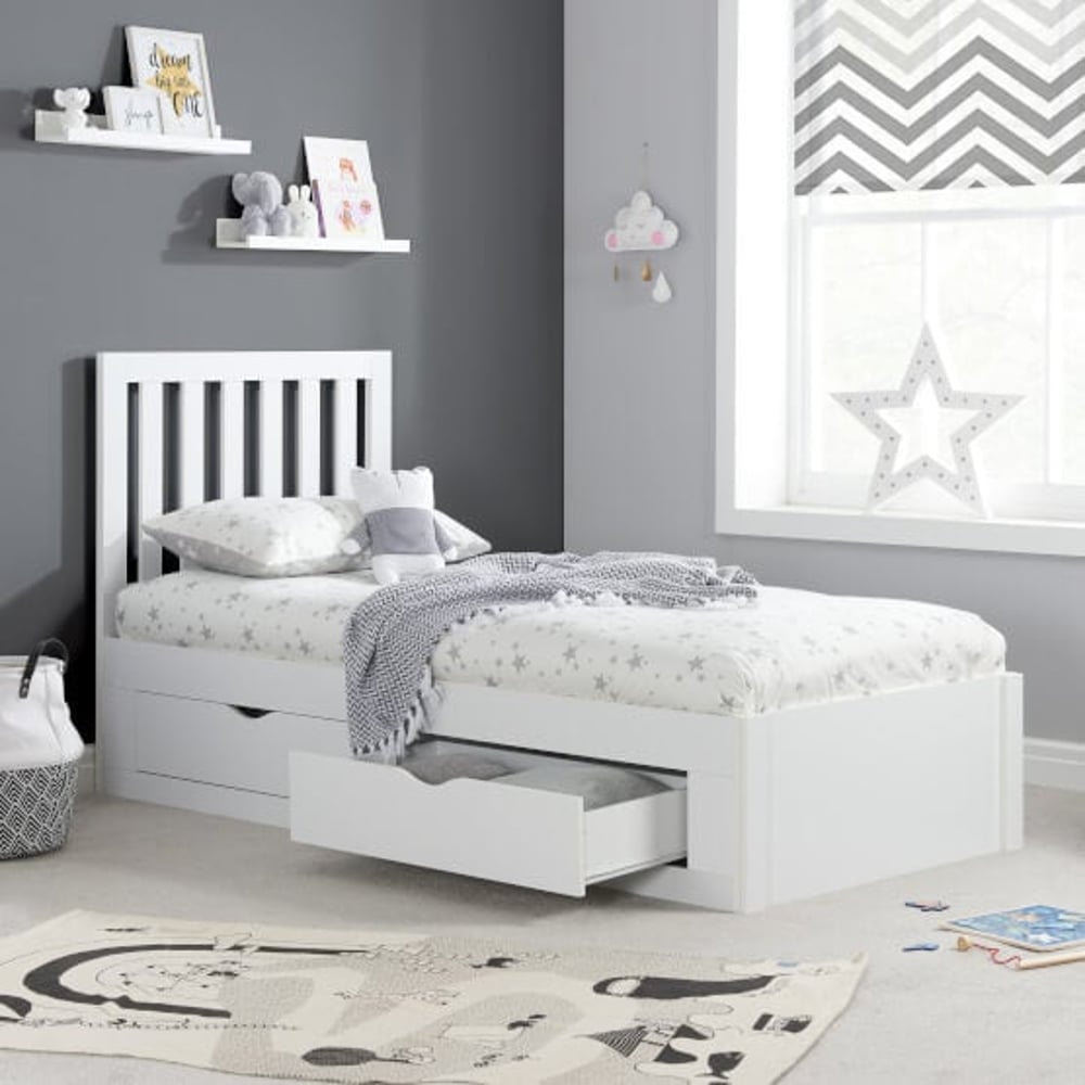 Happy Beds Appleby 4 Drawer Storage Bed Angled View