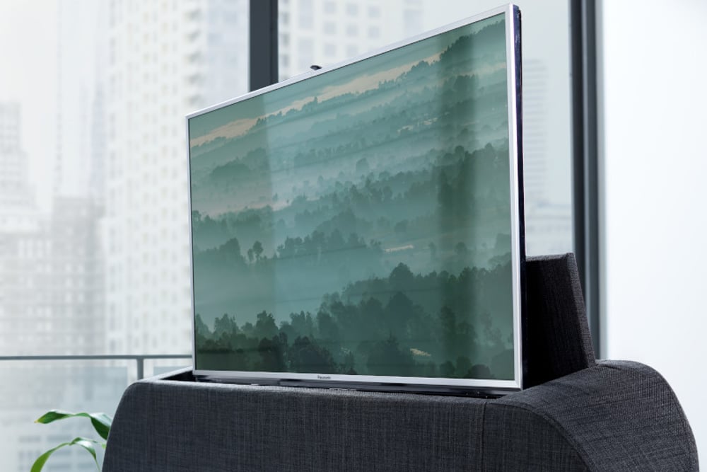 Relax With a TV up to 43" in Size