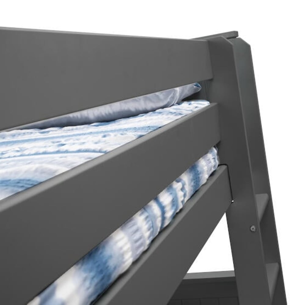 Maine Anthracite Bunk Bed Corner Close-up