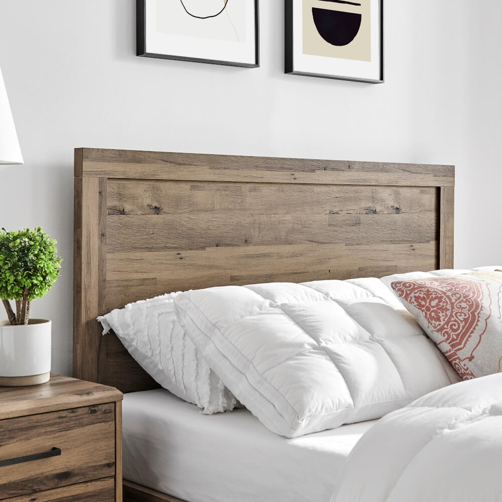 Rodley Wooden Oak Ottoman Bed Frame Close Up