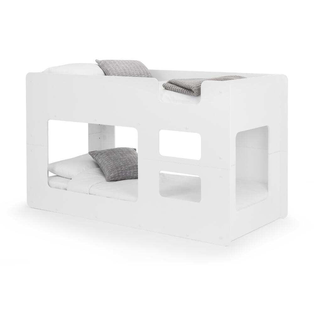 Happy Beds Solar White Bunk Bed Frame