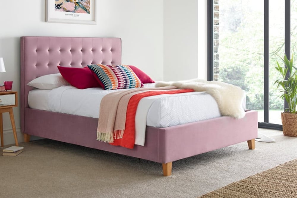 On-Trend Velvet Bed