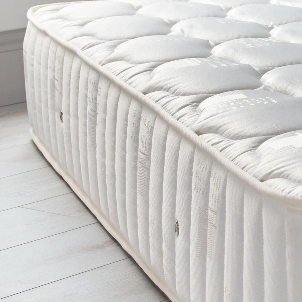 Happy Beds Pinerest Hybrid Quilted Mattress Side Shot