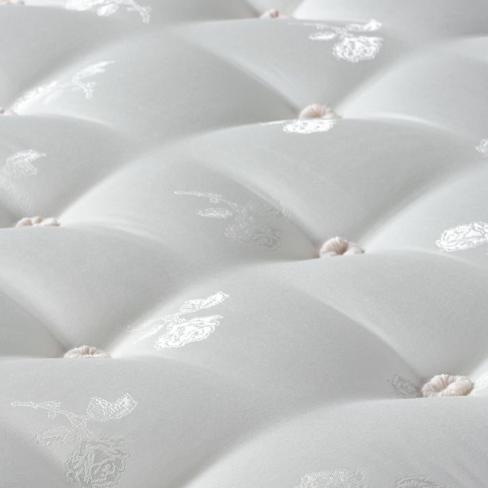 Happy Beds Signature Platinum 2000 Hybrid Mattress Top Close-up