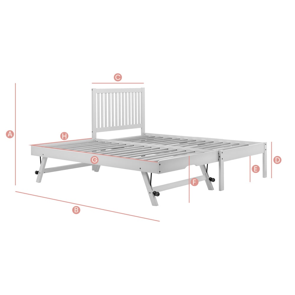 Happy Beds Buxton Guest Bed Sketch