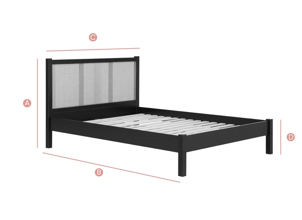 Croxley Rattan Bed Sketch