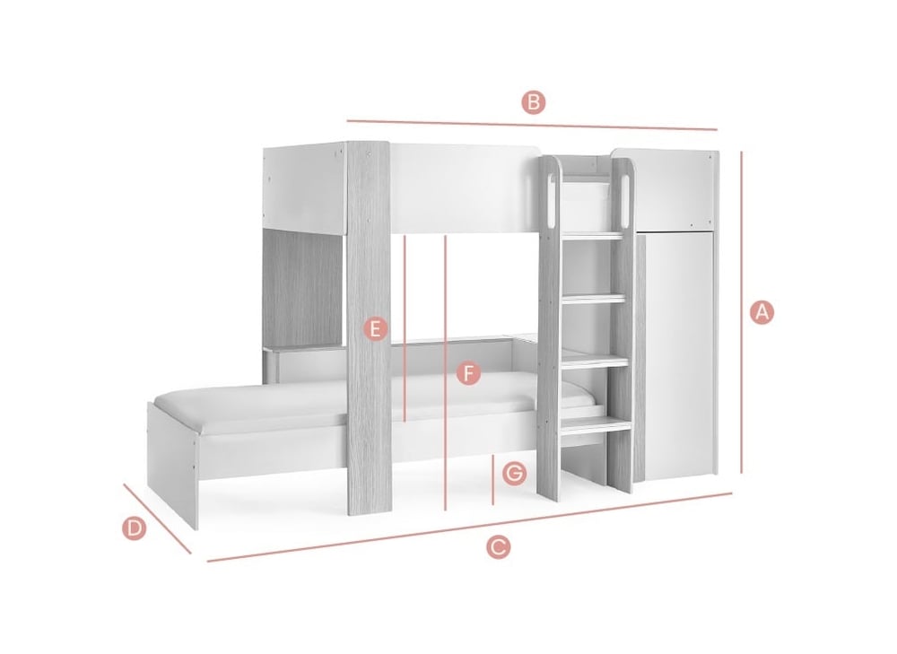 Horizon Bunk Bed Sketch