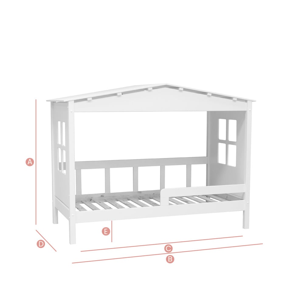 Happy Beds Mento Treehouse Sketch Dimensions
