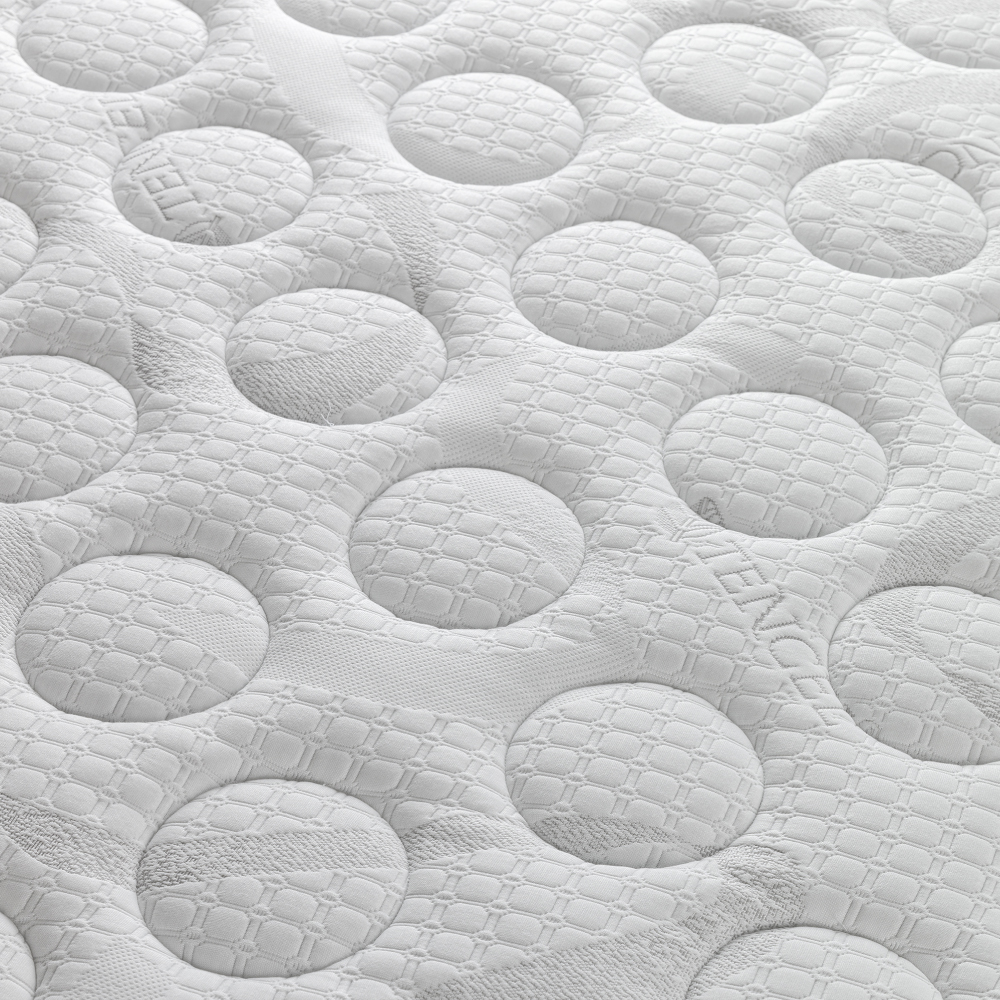 Close up of top of capsule reflex foam mattress