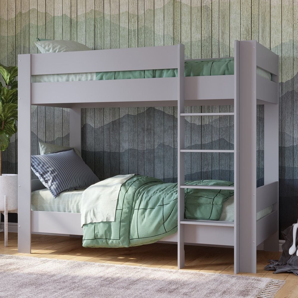 Coast Grey Wooden Bunk Bed Full Product Image
