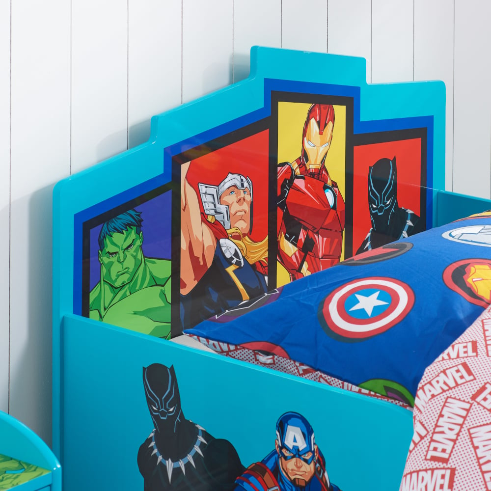 Marvel Avengers Headboard Close-Up
