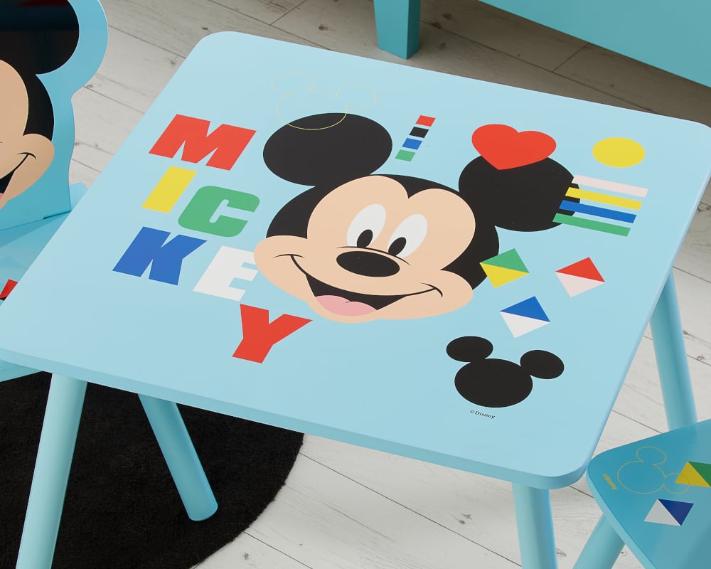 Disney Mickey Mouse Table and Chairs, Chair Close-Up