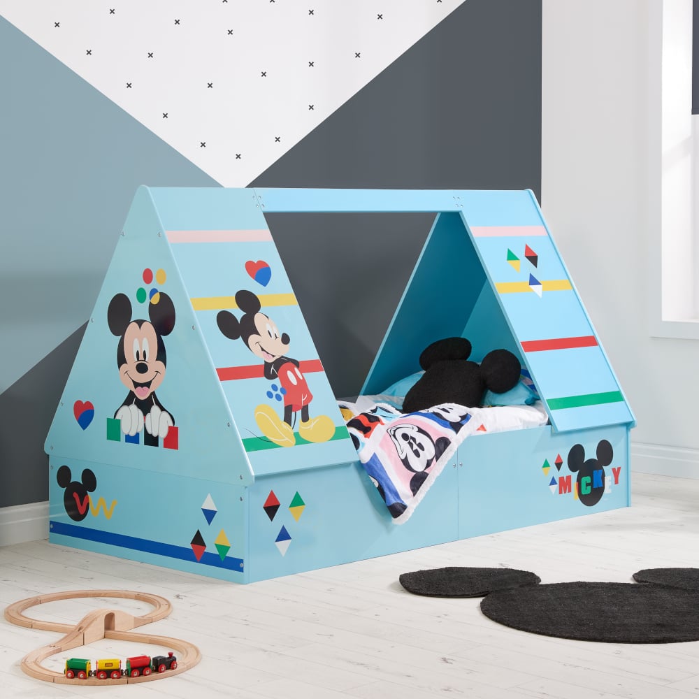 Disney Mickey Mouse Tent Bed Sides Close-Up
