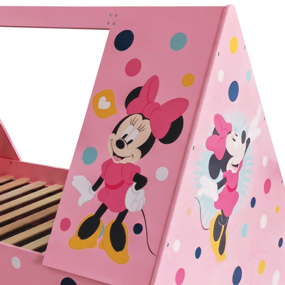 Disney Minnie Mouse Bed Sides Close-Up