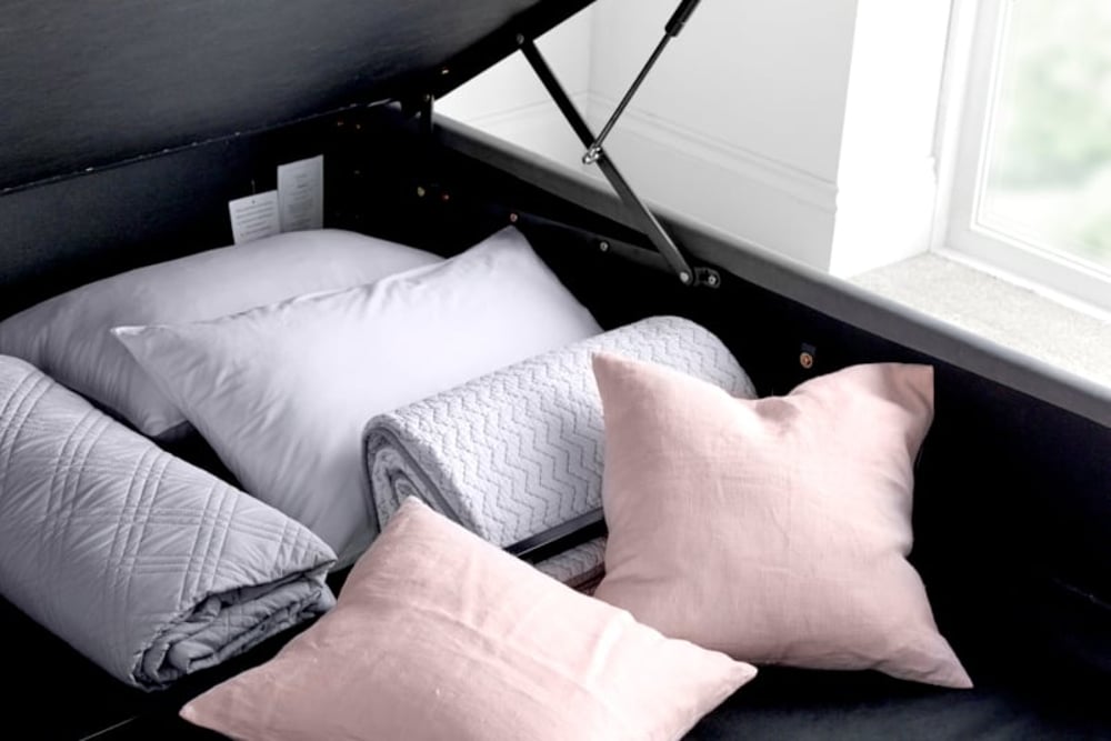 Discreet, Spacious Under Bed Storage