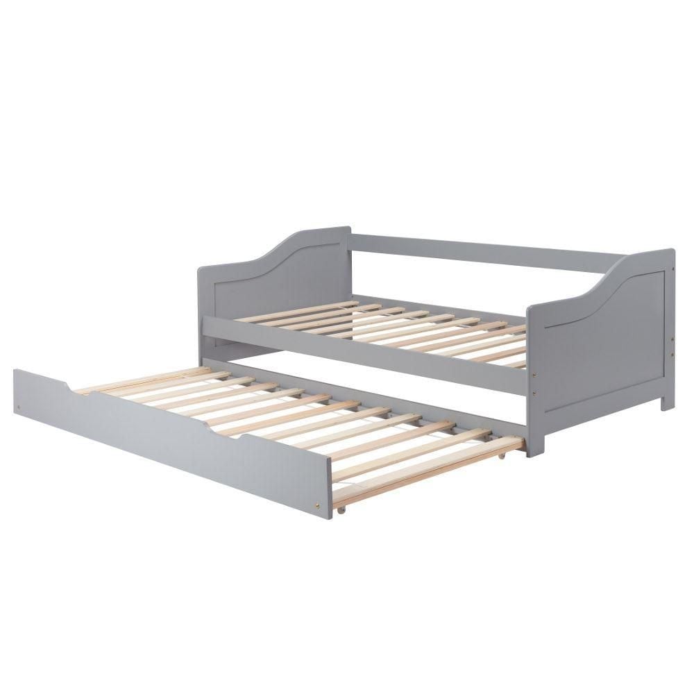 Brixton Grey Wooden Guest Bed Guest Beds Happy Beds