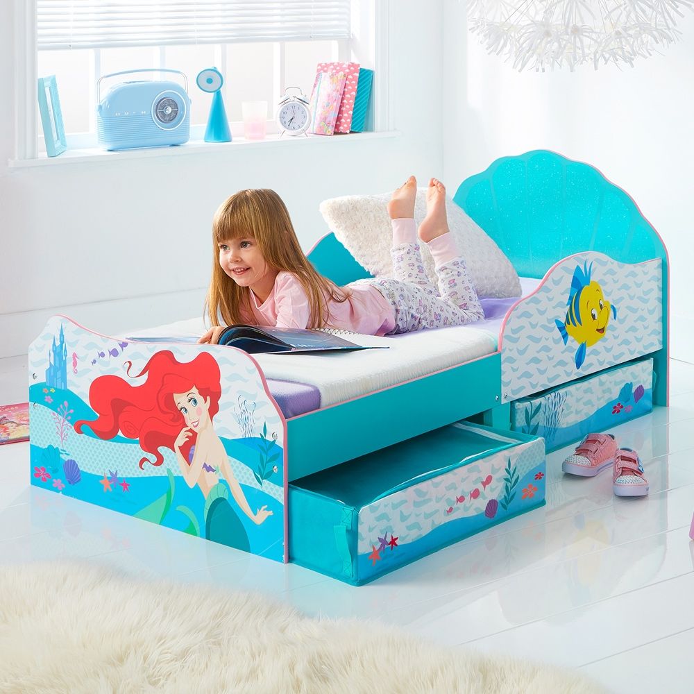 Disney Princess Ariel Toddler Bed, Step 2 Princess Castle Toddler Twin Bedroom Set