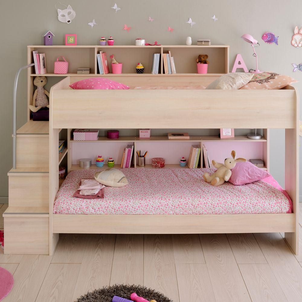 Bibop Acacia Wooden Bunk Bed Bunk Beds Happy Beds