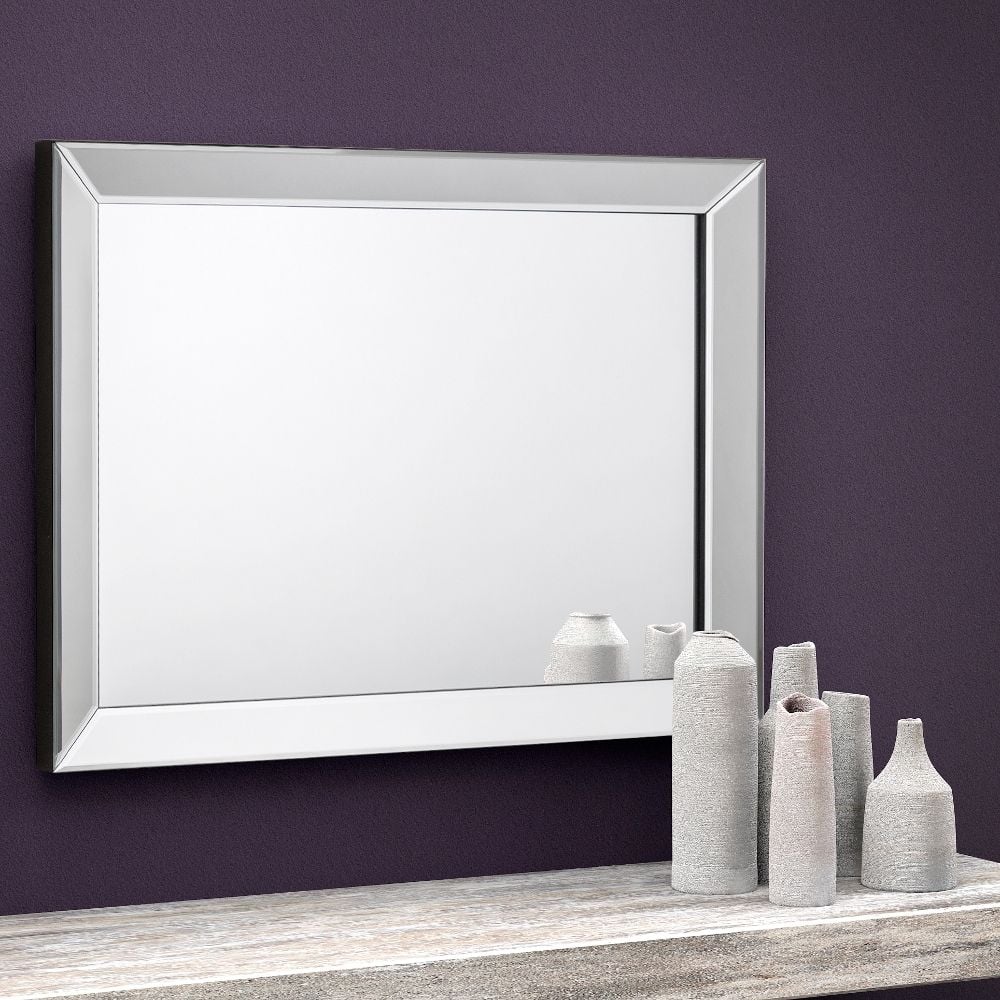 Soprano Rectangular Glass Wall Mirror 60 X 80 Cm