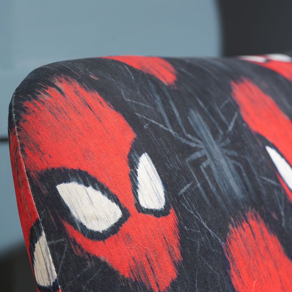 Marvel Spider-Man Occasional Chair Fabric Close-Up