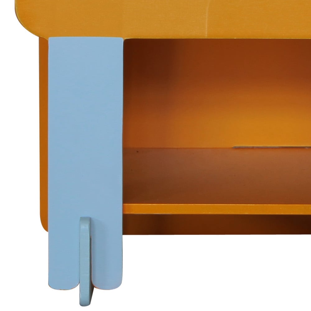 JCB Yellow Children's Digger Bedside Table Legs
