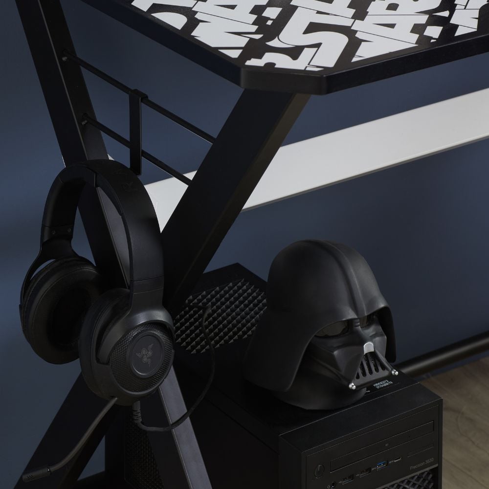 Star Wars Computer Gaming Desk Surface Hook Close-Up