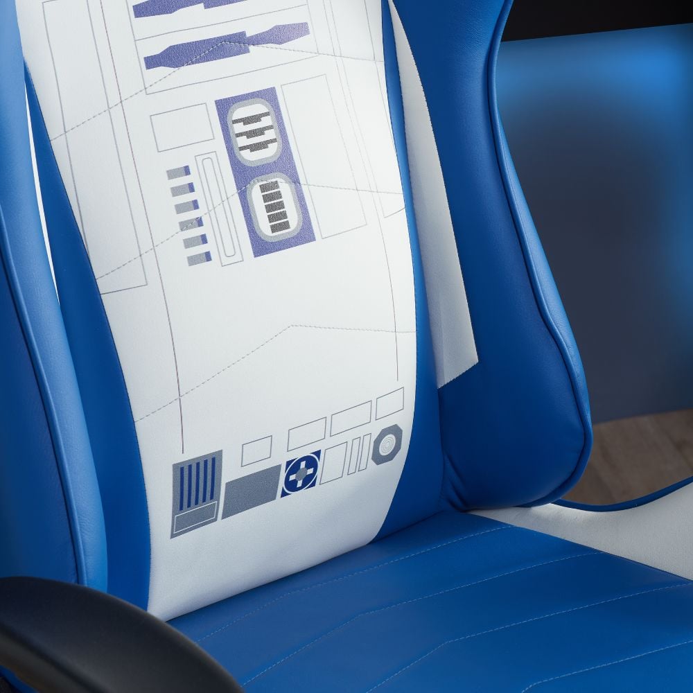 Star Wars R2-D2 Computer Gaming Chair Leather Close-Up