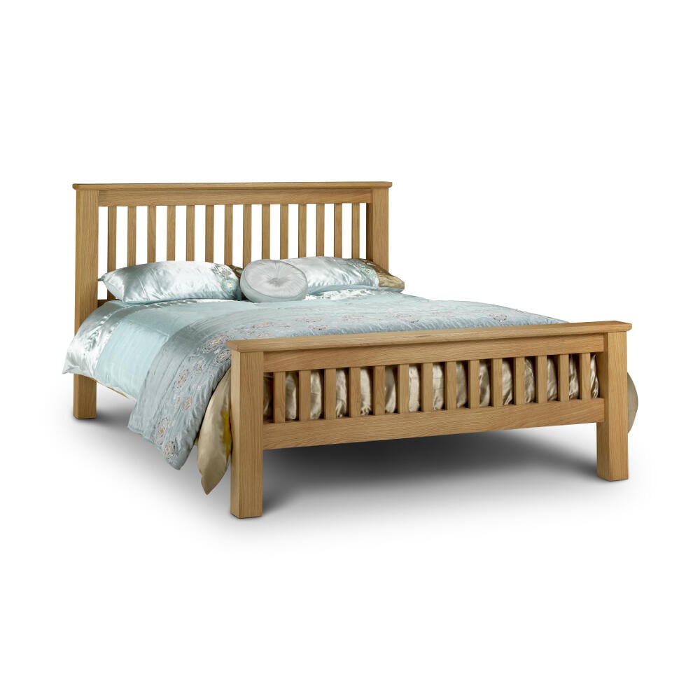 Happy Beds Amsterdam Solid Oak Full Bed