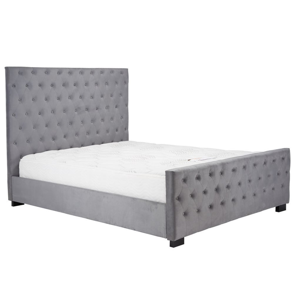 Happy Beds Marquis Grey Bed Side Shot