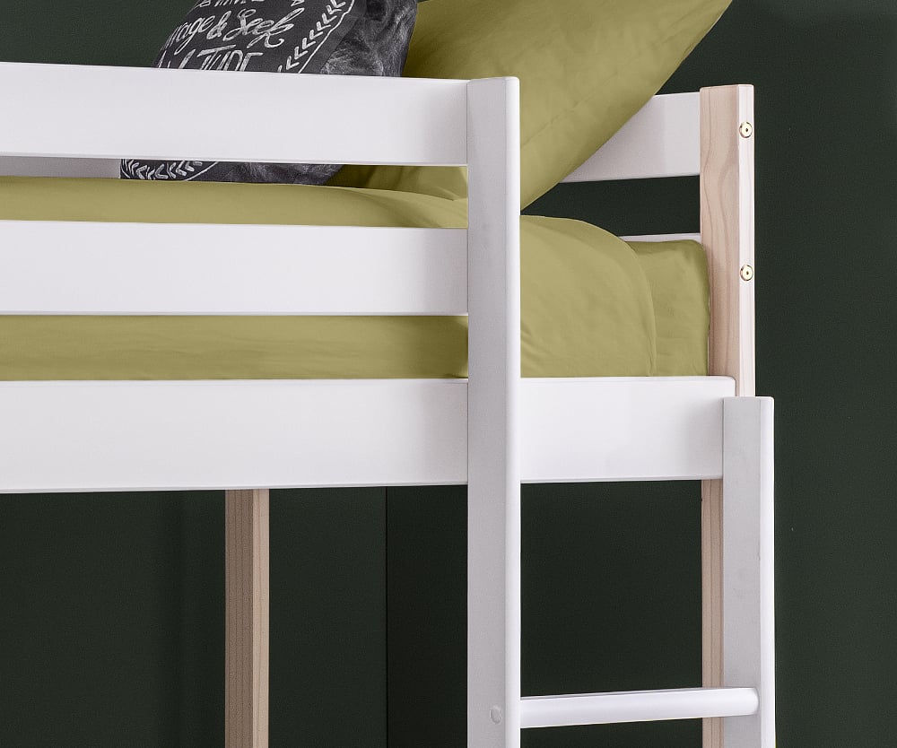 Nova White Guest Bed Or Drawer Ladder