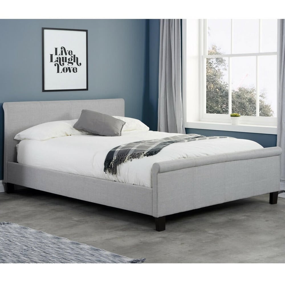 Happy Beds Stratus Grey Sleigh Bed Room Set