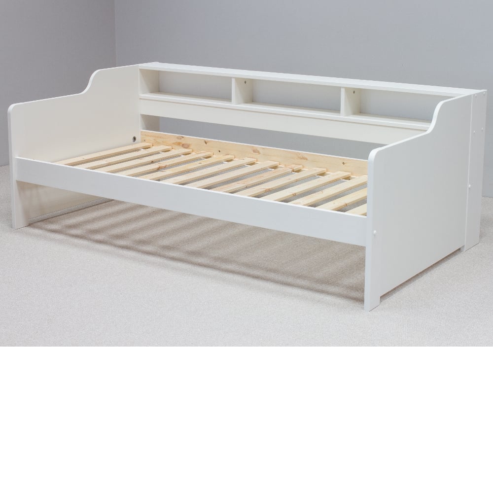 Happy Beds Tyler White Day Bed Frame