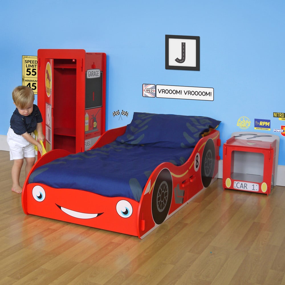 Happy Beds Red Racing Car Furniture Collection