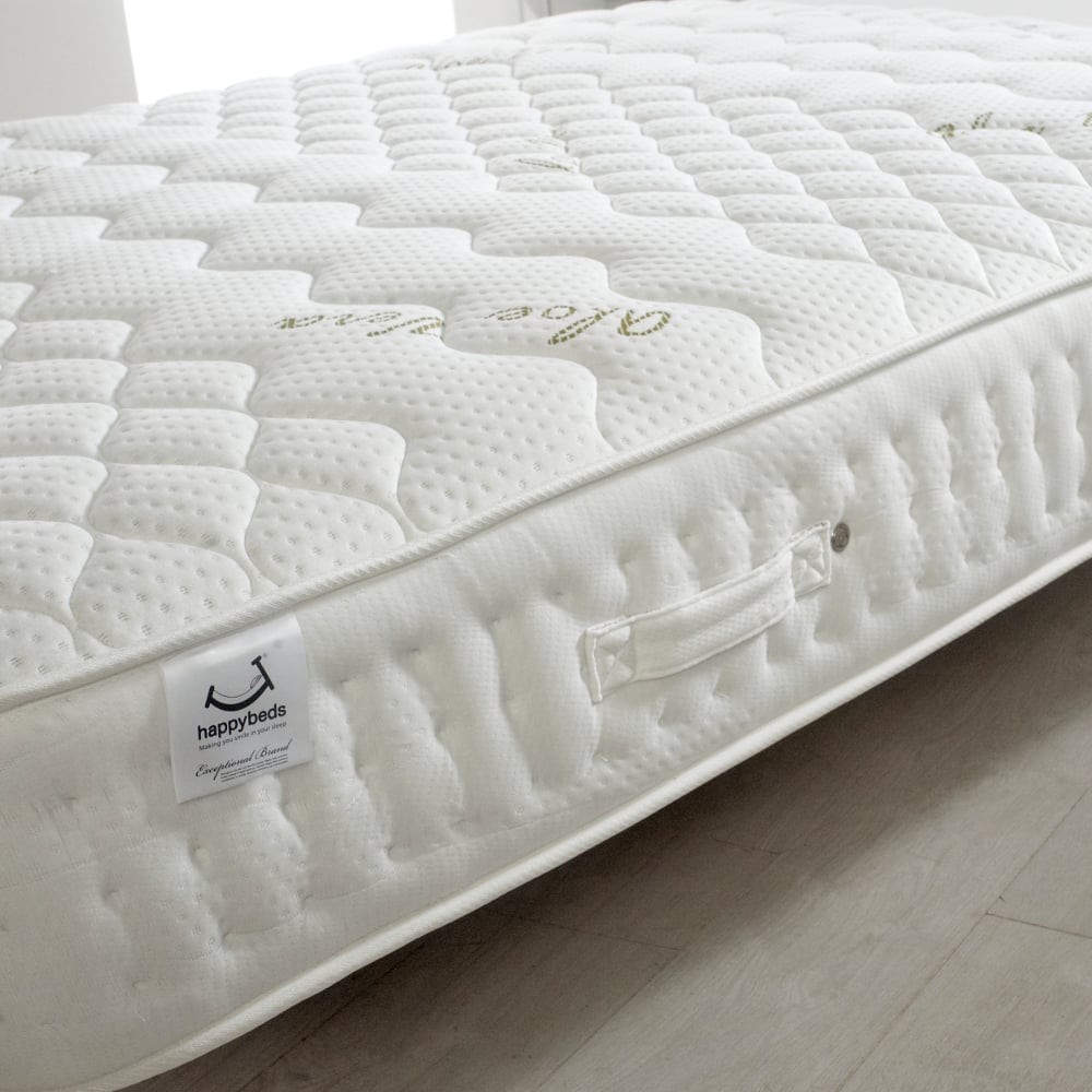 Happy Beds Aloe Vera 1500 Hybrid Mattress Side Shot