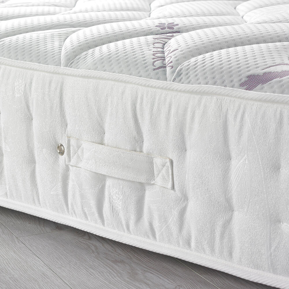 Lavender 3000 Pocket Sprung Memory Foam Mattress Side Image