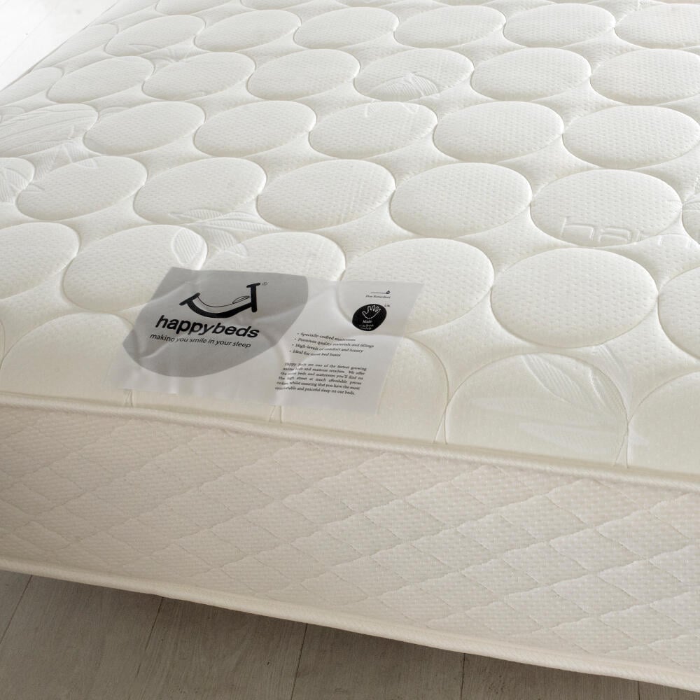 Happy Beds Mirage Spring Bamboo Mattress Top View