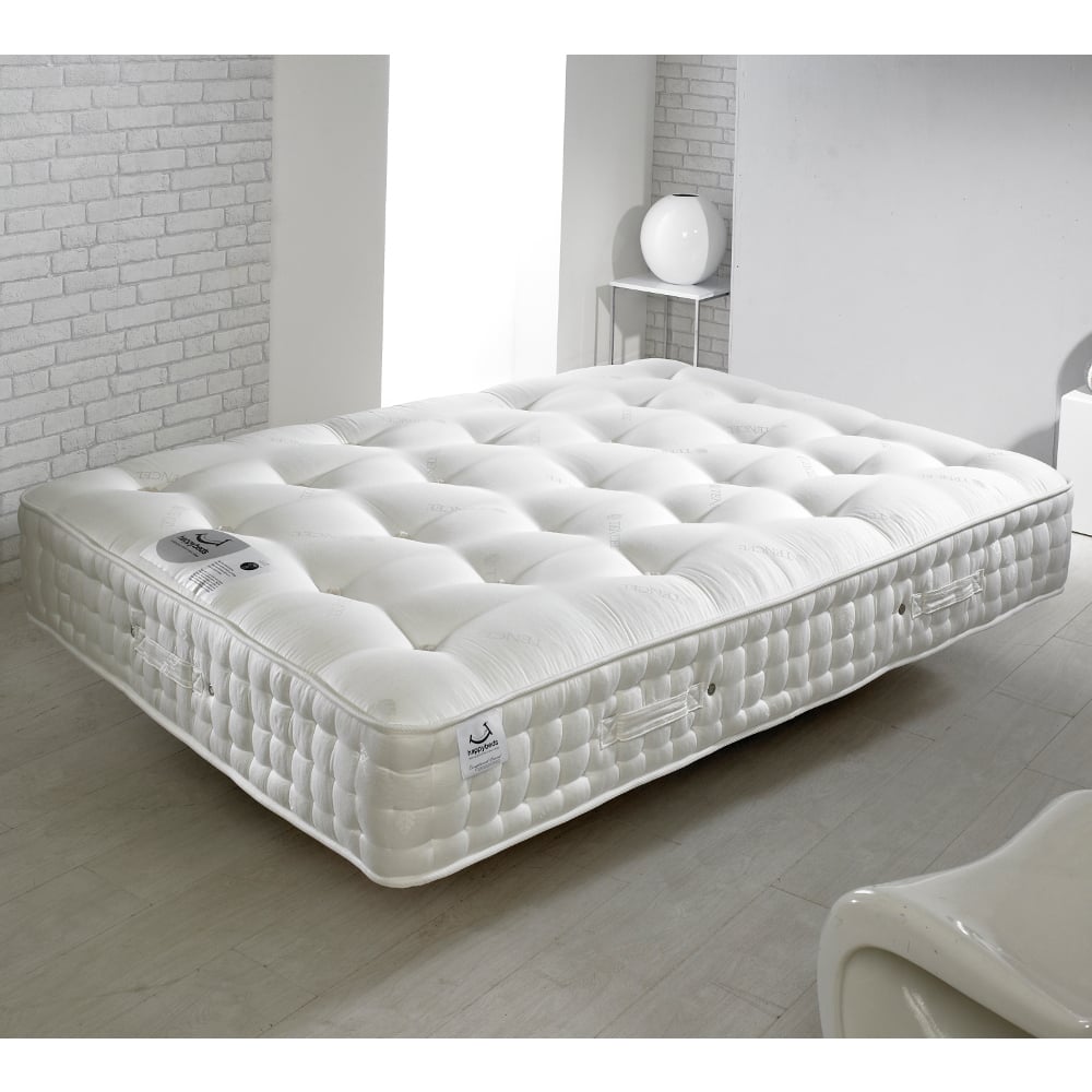 Happy Beds Tennyson 4000 Twin Hybrid Mattress Angled Shot