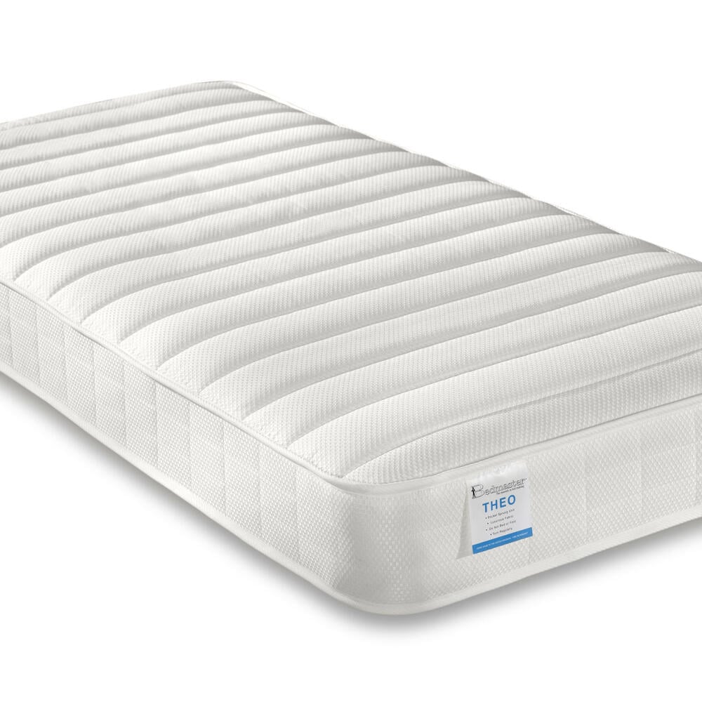 Happy Beds Theo Pocket Sprung Mattress Angled Shot