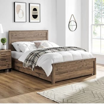 Small Double Wooden Beds