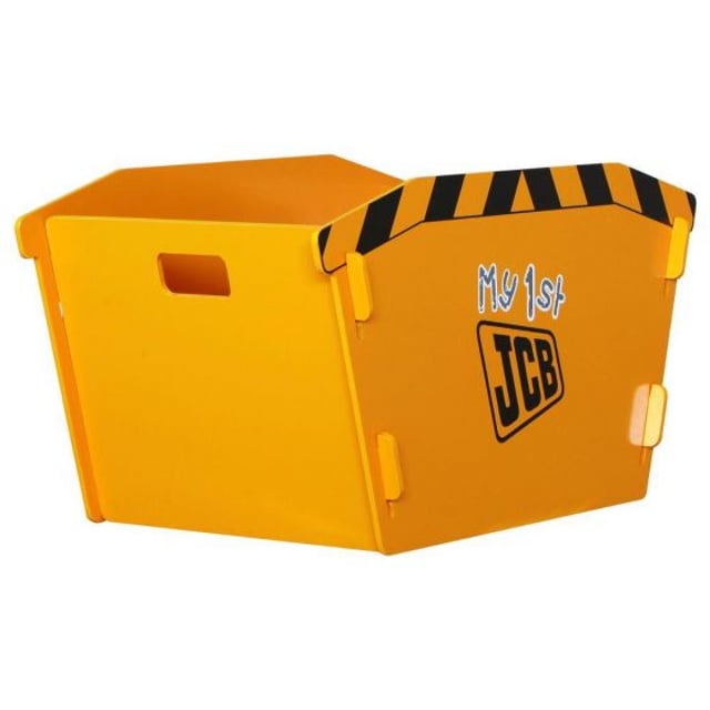 JCB Yellow Children's Digger Skip Toybox