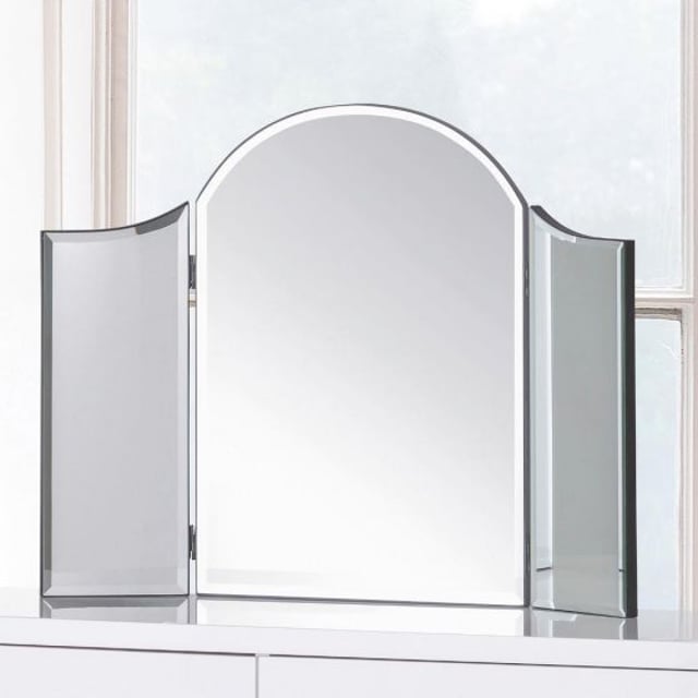Canto Glass Curved Dressing Table Mirror - 65 cm x 50 cm