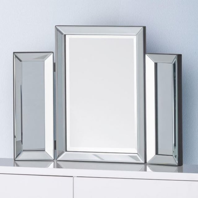 Soprano Glass Folding Dressing Table Mirror - 65 cm x 50 cm
