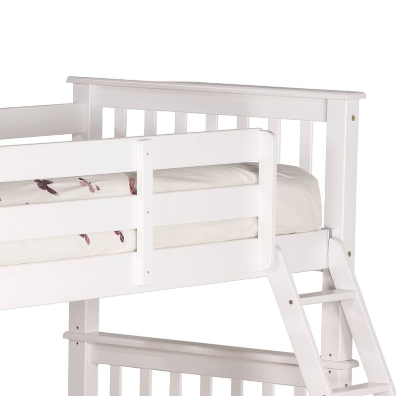 Oxford White Wooden Bunk Bed Bunk Beds Happy Beds