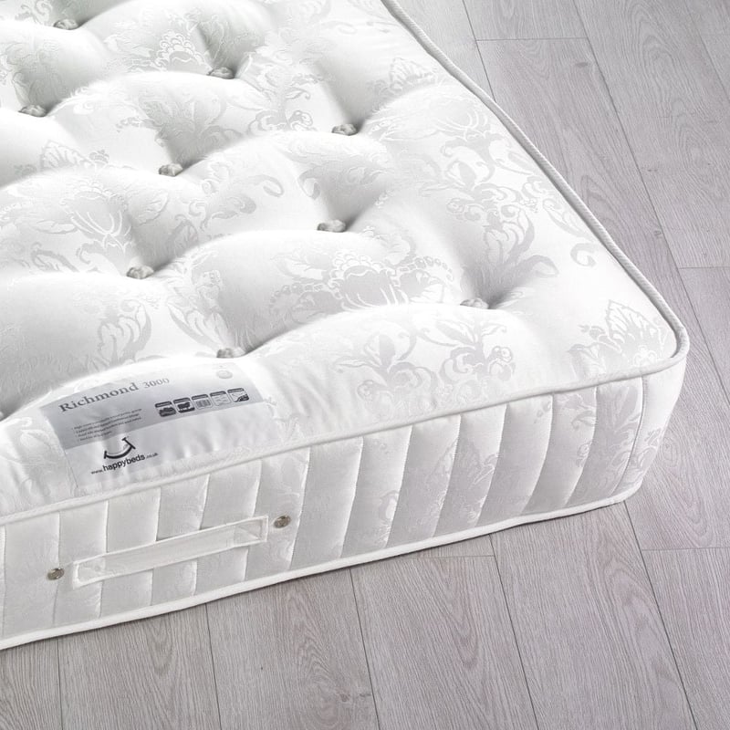 Richmond 3000 Pocket Sprung Natural Fillings Mattress 6ft Super King
