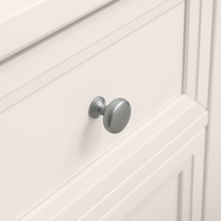 Maine Surf White 5 Drawer Wooden Tall Chest