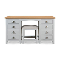 Richmond Grey and Oak Wooden Dressing Table