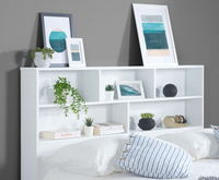 Alfie White Wooden Storage Bed Frame - 4ft6 Double