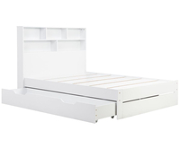 Alfie White Wooden Storage Bed Frame - 4ft6 Double