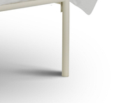 Arabella Stone White Metal Bed